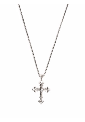 Emanuele Bicocchi cross pendant necklace - Silver