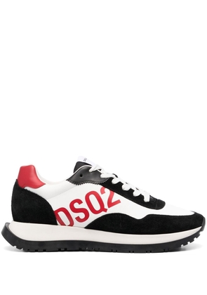 DSQUARED2 Running logo-print sneakers - White
