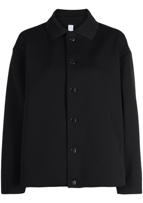 CFCL pintuck longsleeved shirt jacket - Black