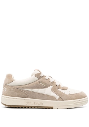 Palm Angels University suede sneakers - White