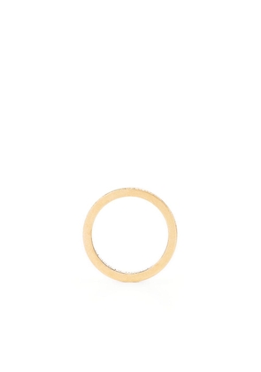 Maison Margiela logo-engraved earring - Gold