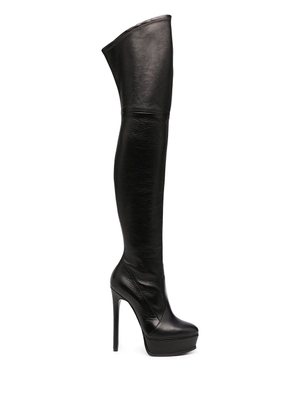 Casadei over the knee boots - Black