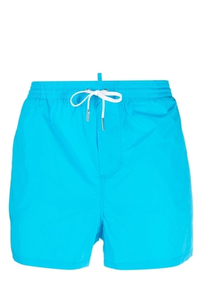DSQUARED2 logo-print swim shorts - Blue