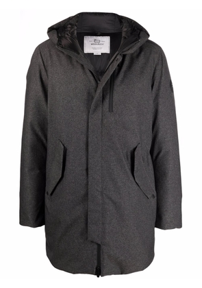 Woolrich hooded padded coat - Grey