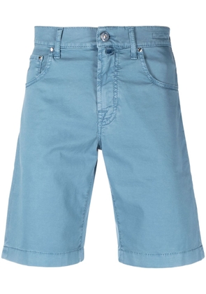 Jacob Cohën five-pockets bermuda shorts - Blue