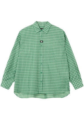 STUDIO TOMBOY checkered shirt - Green