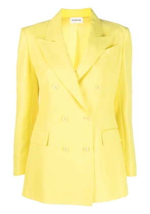 P.A.R.O.S.H. double-breasted blazer - Yellow