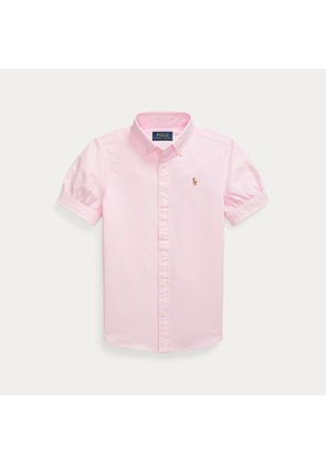 Cotton Oxford Short-Sleeve Shirt