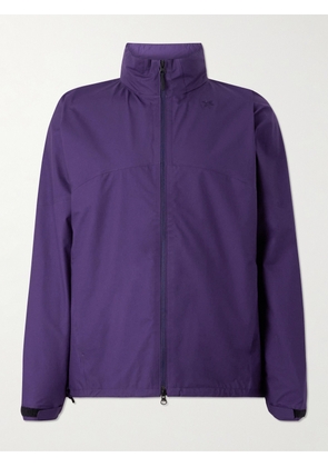 Goldwin - Logo-Embroidered Pertex® Shield Air Ripstop Jacket - Men - Purple - 2