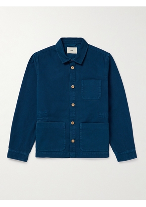 Folk - Assembly Cotton-Twill Jacket - Men - Blue - 1