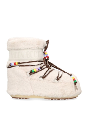 Moon Boot Faux Fur Low Icon Boots