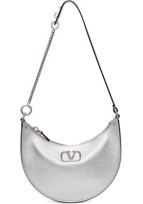 Valentino Garavani Silver Mini VLogo Signature Bag
