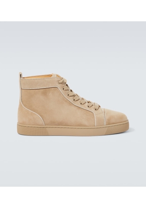 Christian Louboutin Louis suede high-top sneakers