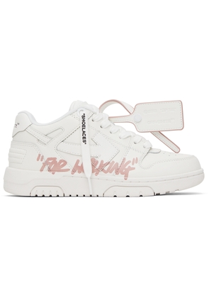 Off-White White Out Of Office 'For Walking' Sneakers