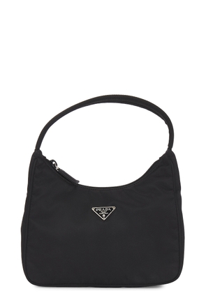 prada Prada Nylon Shoulder Bag in Black - Black. Size all.