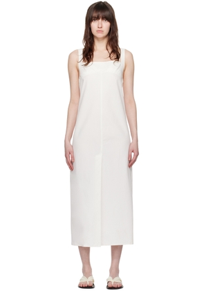 Loulou Studio White Makeen Midi Dress