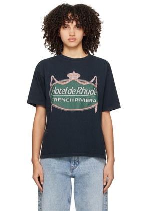 Rhude Black 'Riviera' T-Shirt