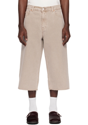 OUR LEGACY Taupe Capri Shorts