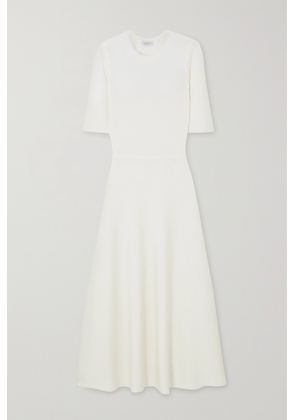 Gabriela Hearst - Seymore Wool, Cashmere And Silk-blend Midi Dress - White - x small,small,medium,large,x large