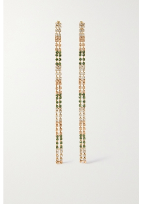 ROSANTICA - Aurora Gold-tone Crystal Earrings - One size
