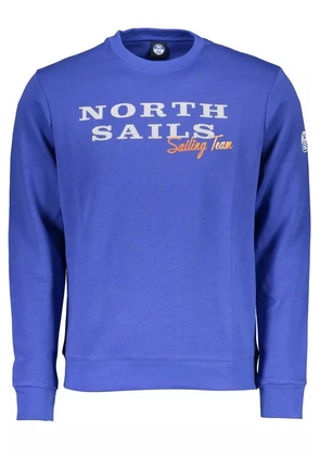 North Sails Ocean-Inspired Casual Blue Sweatshirt - XL