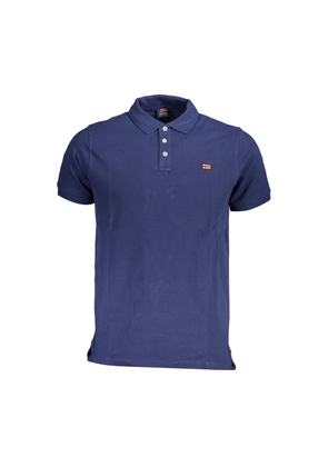 Norway 1963 Blue Cotton Polo Shirt - M