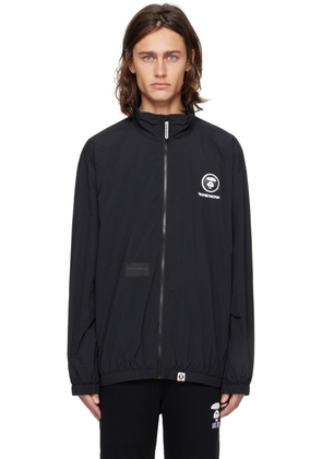 AAPE by A Bathing Ape Black Patch Track Jacket