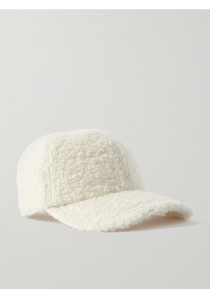 Gabriela Hearst - Russ Cashmere, Alpaca, Wool And Silk-blend Bouclé Baseball Hat - Ivory - One size