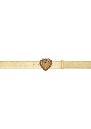 Dolce & Gabbana Gold Devotion Belt