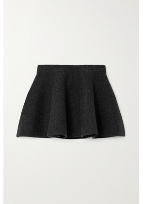 Alaïa - Wool Mini Skirt - Gray - FR38,FR40,FR42,FR44