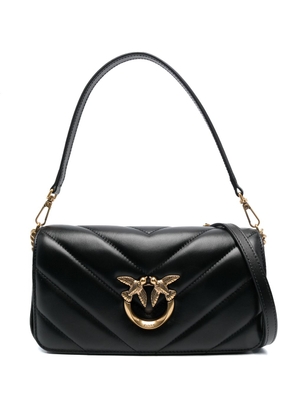 PINKO mini Love Bag leather tote bag - Black