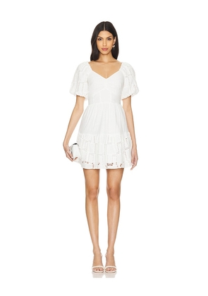 HEARTLOOM Celia Dress in White. Size M, S, XL, XS.