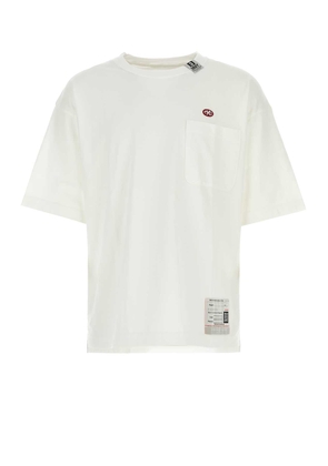 Mihara Yasuhiro White Cotton T-Shirt