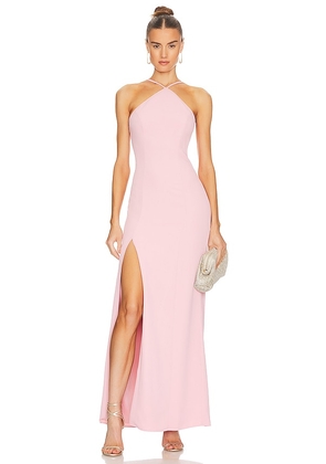 Lovers and Friends Averill Gown in Pink. Size XL, XS.