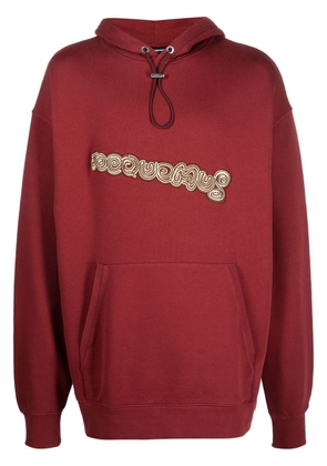 Jacquemus Le Sweatshirt Spirale hoodie - Red