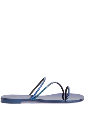Giuseppe Zanotti Julianne slip-on sandals - Blue