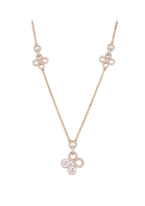 Boodles Rose Gold, Platinum And Diamond Large Be Boodles Necklace