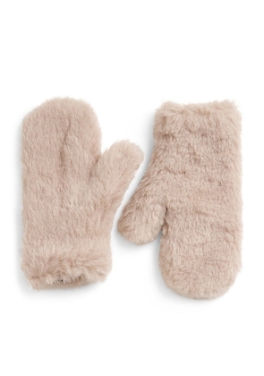 Max Mara Alpaca-Wool-Silk Gloves