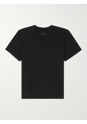Nili Lotan - Bradley Cotton-Jersey T-Shirt - Men - Black - S