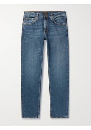 Nudie Jeans - Gritty Jackson Straight-Leg Organic Jeans - Men - Blue - 28W 32L