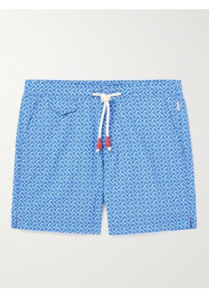 Orlebar Brown - Mid-Length Printed Recycled Swim Shorts - Men - Blue - UK/US 28