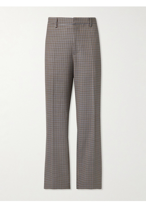 Barena - Straight-Leg Checked Twill Suit Trousers - Men - Brown - IT 46