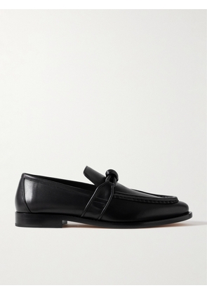 Bottega Veneta - Astaire Knot-Detailed Leather Loafers - Men - Black - EU 42