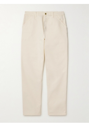 Carhartt WIP - Single Knee Straight-Leg Cotton-Canvas Trousers - Men - White - UK/US 30