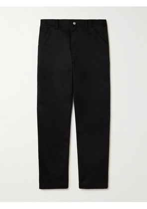 Carhartt WIP - Simple Straight-Leg Twill Trousers - Men - Black - UK/US 28
