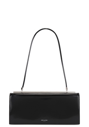 Saint Laurent Suzanne Baguette Bag in Nero - Black. Size all.