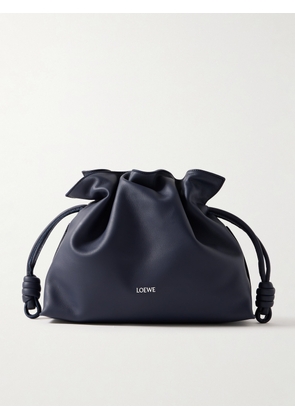 Loewe - Flamenco Leather Clutch - Blue - One size