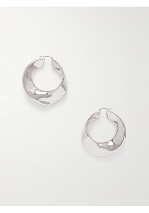Jil Sander - Silver-tone Hoop Earrings - One size
