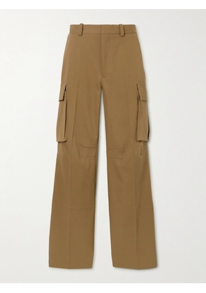 Victoria Beckham - Cotton-twill Cargo Pants - Brown - UK 6,UK 8,UK 10,UK 12,UK 14