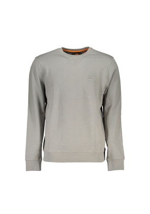 Gray Cotton Sweater - S